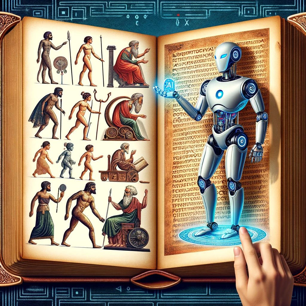 From Myth to Machine: The Evolution of AI in Literature